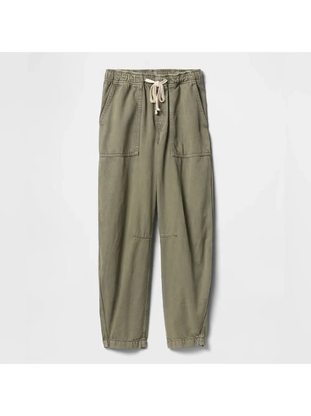 Gap Baggy Beachy MidRise Super-Soft Pull-On Barrel Jeans NWT Medium - Picture 7 of 9